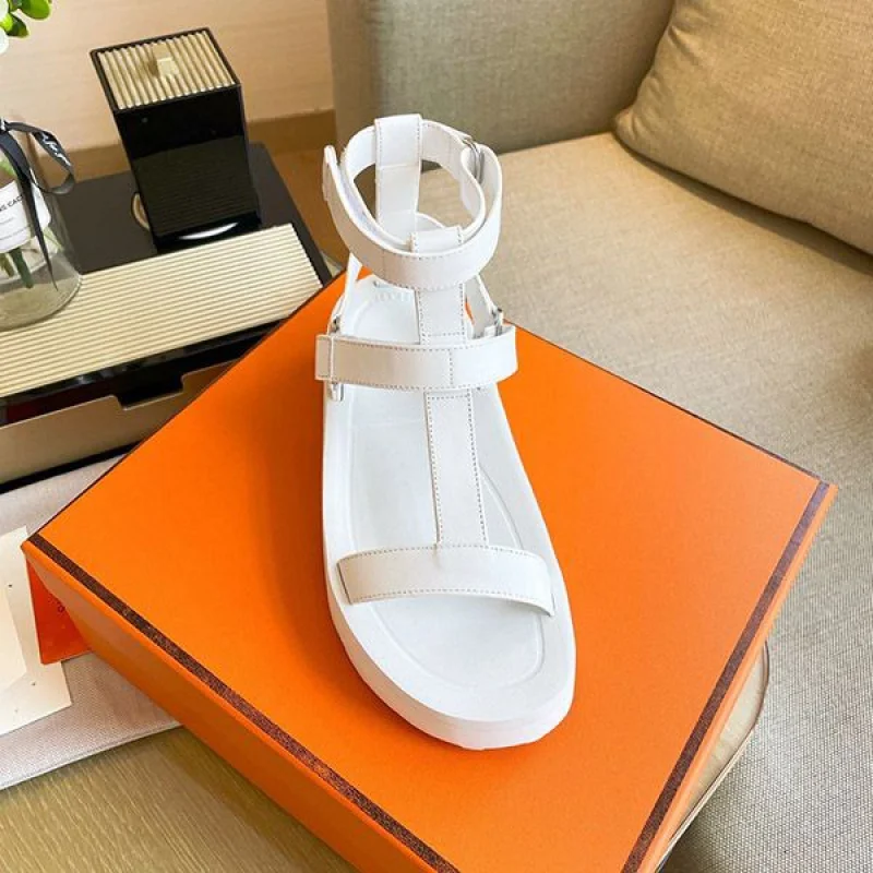 夏のお出かけに♪テクノ サンダル 偽物【エルメス】Enid Sandal H221033Z90380